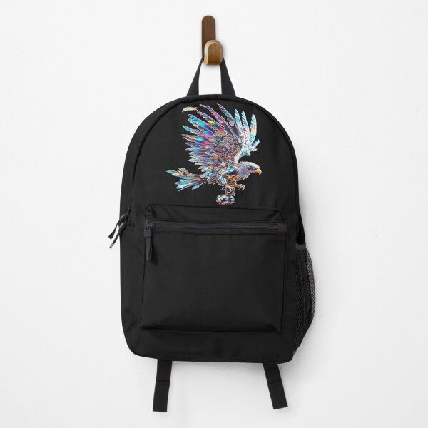 Item preview, Psychedelic Holographic Eagle - Iridescent Rainbow Bird designed and sold by RAYBIL.