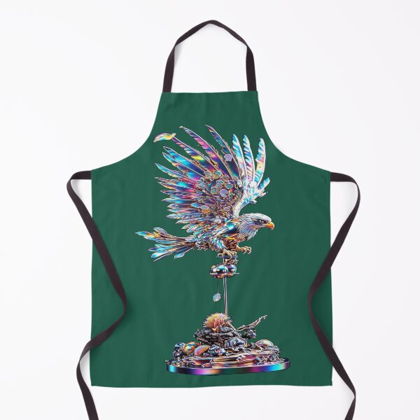 Item preview, Psychedelic Holographic Eagle - Iridescent Rainbow Bird designed and sold by RAYBIL.