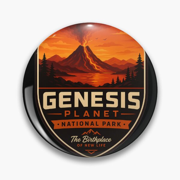 Item preview, Genesis World Retro Sci-Fi Park designed and sold by FrontierCosmic.