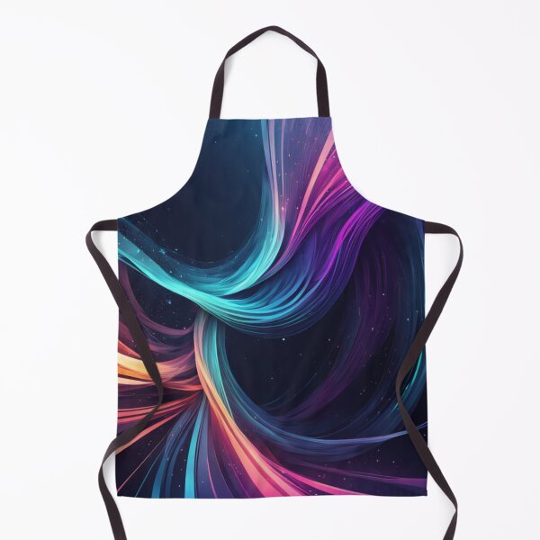 Item preview, Vibrant Cosmic Neon Fluid Swirl Art designed and sold by Harmonic_Layers.
