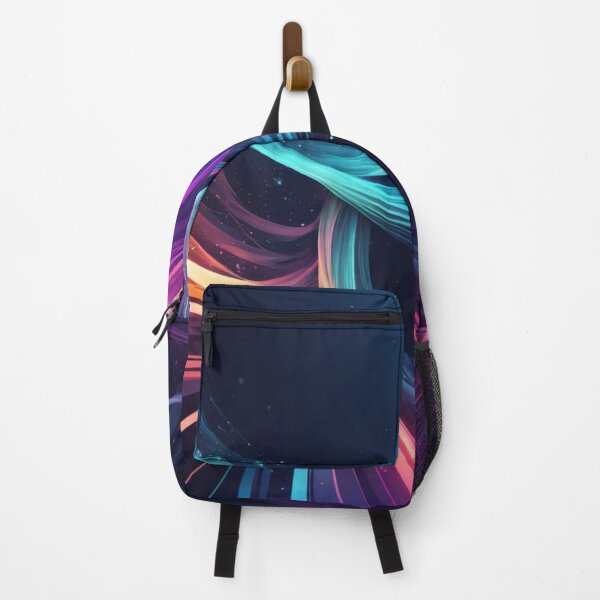 Item preview, Vibrant Cosmic Neon Fluid Swirl Art designed and sold by Harmonic_Layers.
