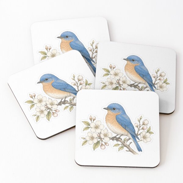 Item preview, Bluebird and Blossom designed and sold by NeoSakura.
