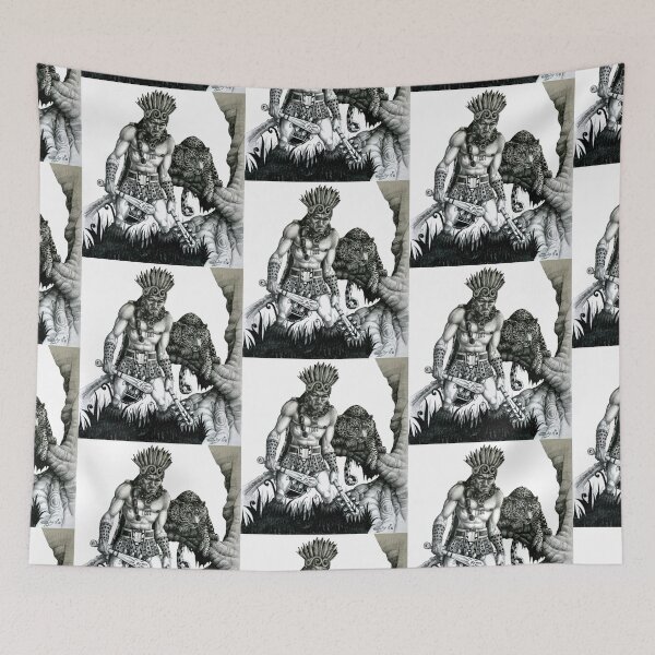 Item preview, Mayan Warrior  designed and sold by JuanRuizArt.