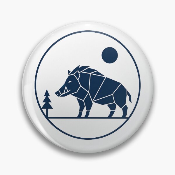 Item preview, Wild Boar Emblem designed and sold by Norvian.