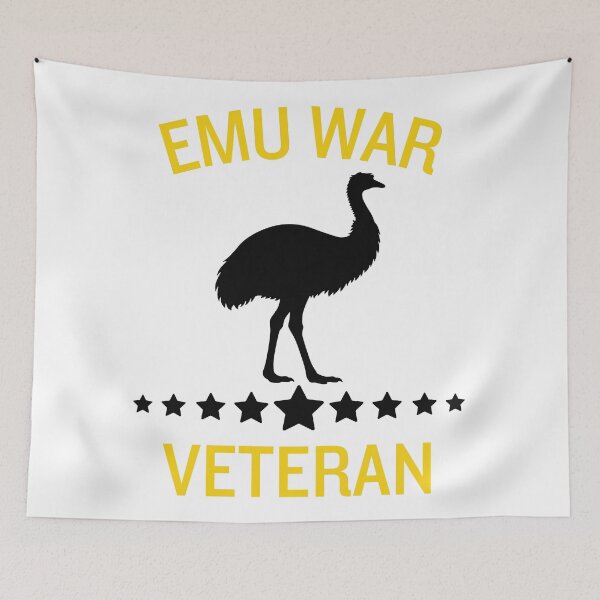 Item preview, Emu War Veteran Australia Funny designed and sold by Dimensionality.