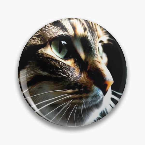 Item preview, Animals - Tabby Cat, Feline Portrait with an Intense Gaze designed and sold by World-Pets.