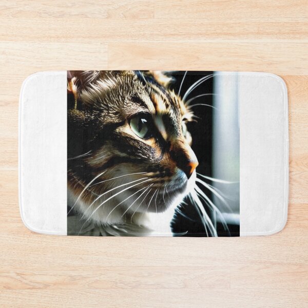 Item preview, Animals - Tabby Cat, Feline Portrait with an Intense Gaze designed and sold by World-Pets.