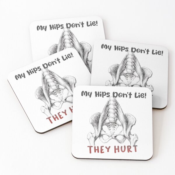 Item preview, My Hips Don't Lie Pelvis Anatomy Funny designed and sold by tagarc.