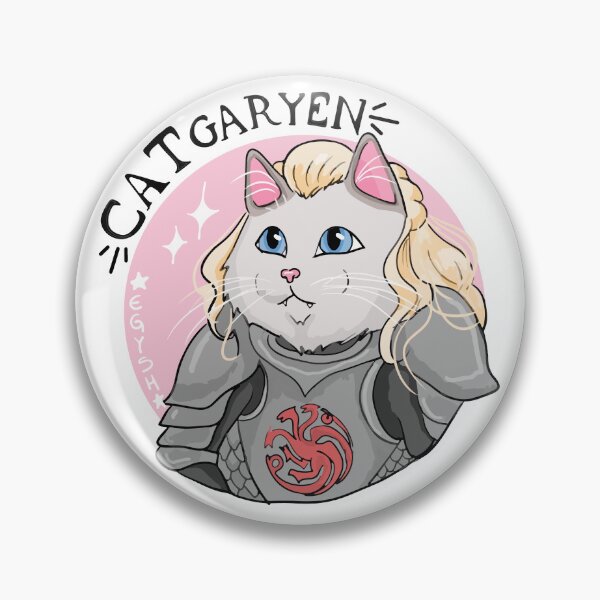 Item preview, Targaryen Cat designed and sold by elgatoysuhumana.