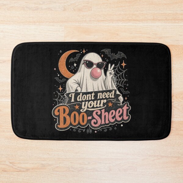 Item preview, Vintage Sassy Ghost - I Dont Need Your Boo Sheet designed and sold by Nacho Average Designs.