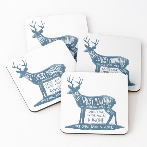 Item preview, Great Smoky Mountains National Park Deer designed and sold by John Morris Illustration.