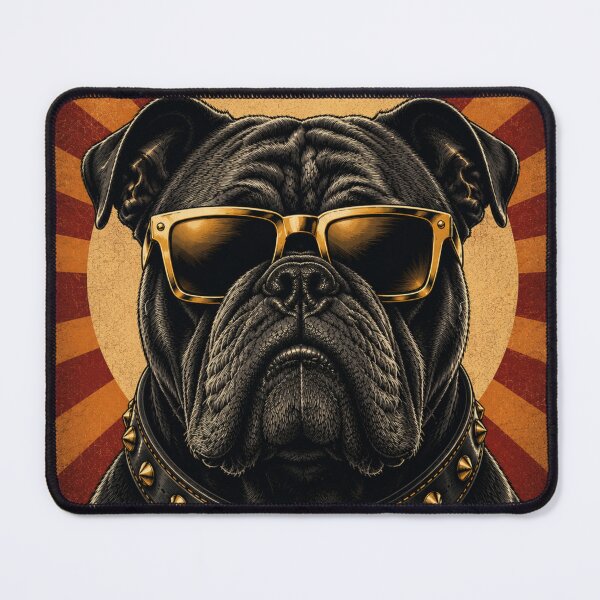 Item preview, Badass Boss Bulldog - Urban Street Style Graphic Art designed and sold by Theshop611.