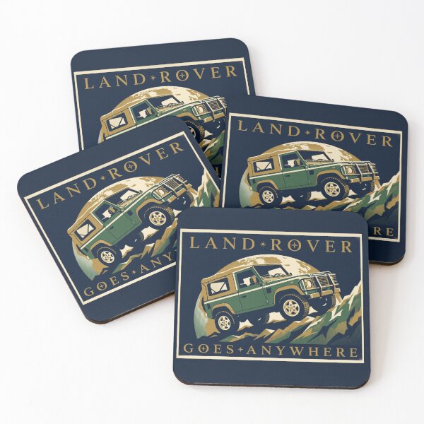 Item preview, Land Rover Defender Vintage Style Advert  designed and sold by Dimensionality.