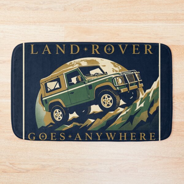 Item preview, Land Rover Defender Vintage Style Advert  designed and sold by Dimensionality.