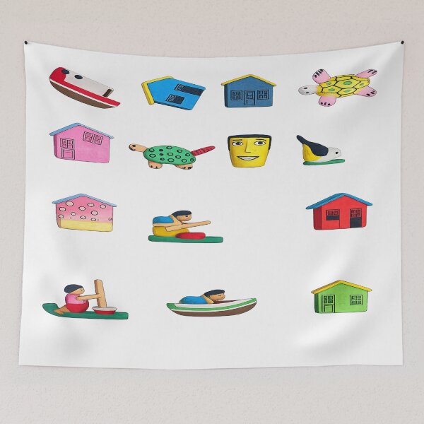 Item preview, Brazilian Amazon Folk Art – Miriti Toys designed and sold by NextWaveOfGaze.