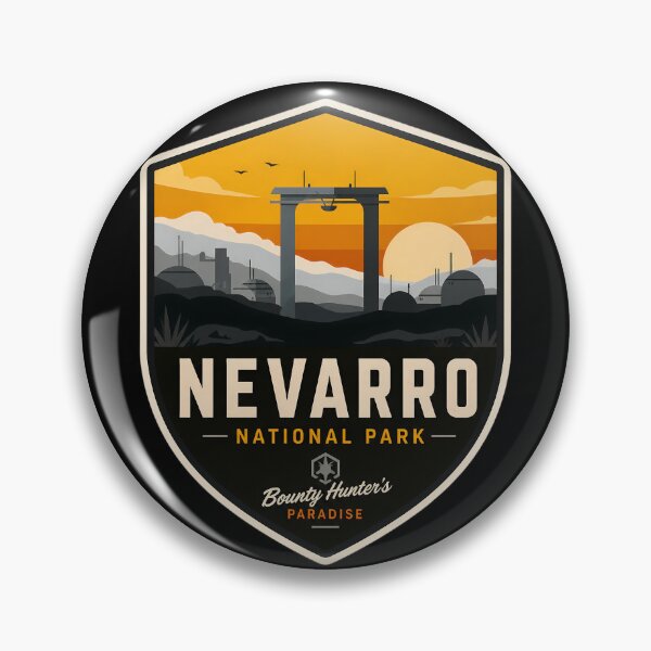 Item preview, Nevarro National Park - Bounty Hunter's Paradise! designed and sold by FrontierCosmic.