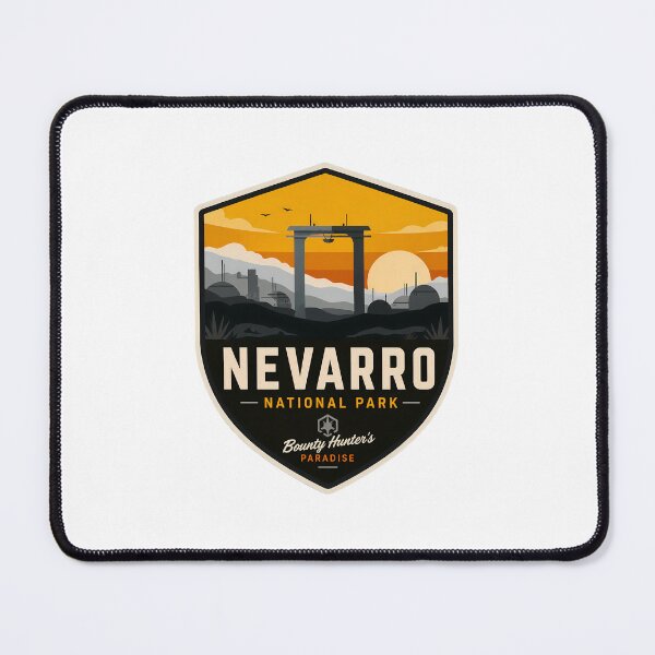 Item preview, Nevarro National Park - Bounty Hunter's Paradise! designed and sold by FrontierCosmic.