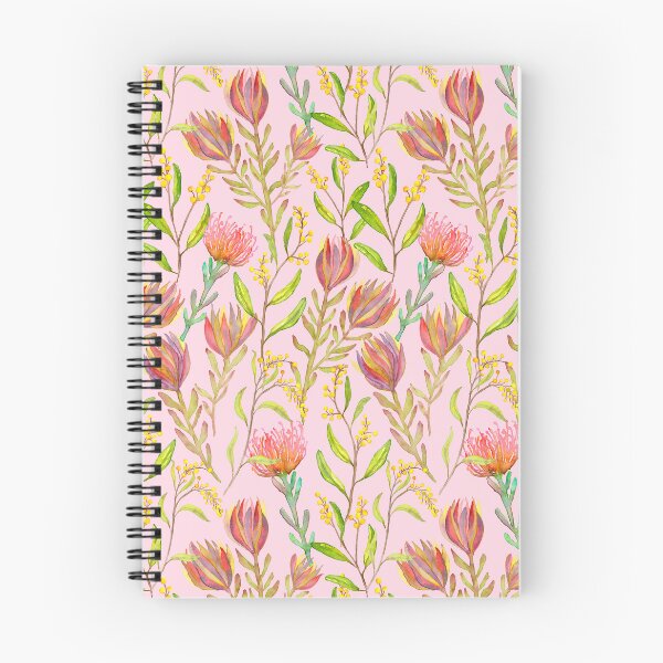 Item preview, Hot House Protea Watercolour Floral/Exotic Vibrant Botanical on Pink designed and sold by Moritza Jarman Design.