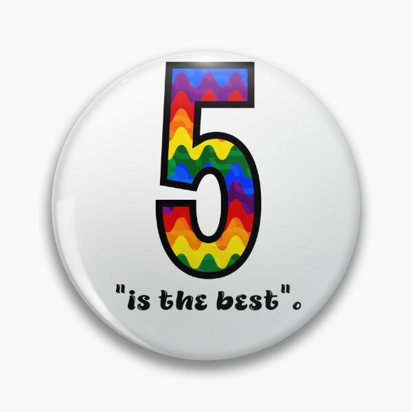 Item preview, Number five  designed and sold by Ticklecoloring.