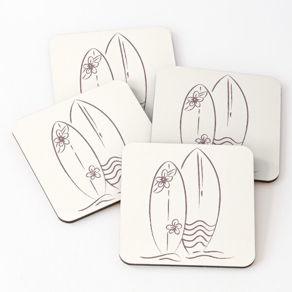 Item preview, Surfboards - Line Art designed and sold by VibetheSeason.