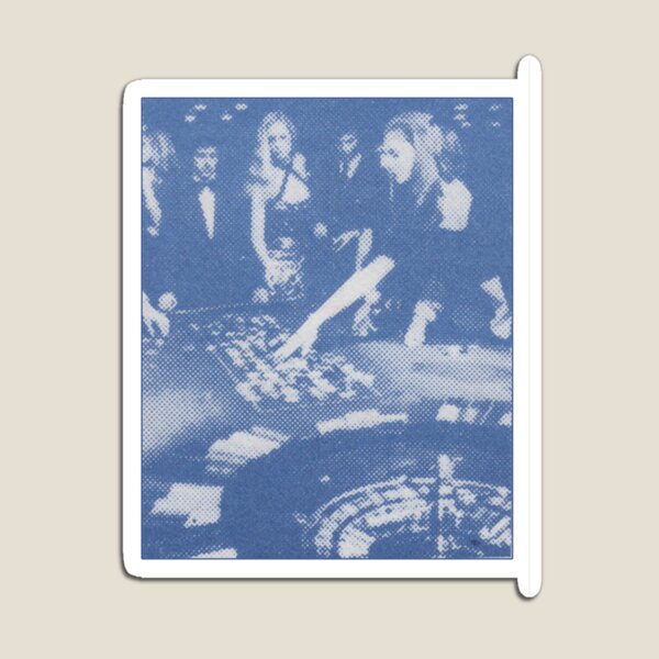 Item preview, Casino Roulette Duotone Print designed and sold by Fatima Desantos.