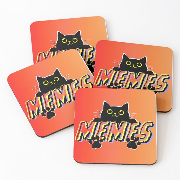 Item preview, Glitch Cat Memes Retro Vaporwave Graphic designed and sold by AXENT Designs.