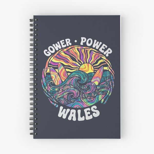 Item preview, Gower Power • Wales • 70's surf vibe designed and sold by Applecrunch.