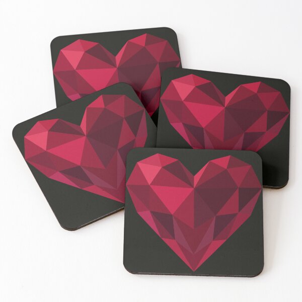 Item preview, Karen G. faceted heart designed and sold by Karen G. Contemporary Artist.
