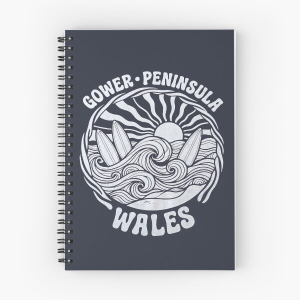 Item preview, Gower Peninsula • Wales • 70's surf vibe designed and sold by Applecrunch.