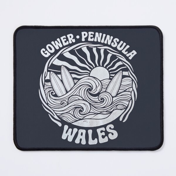 Item preview, Gower Peninsula • Wales • 70's surf vibe designed and sold by Applecrunch.