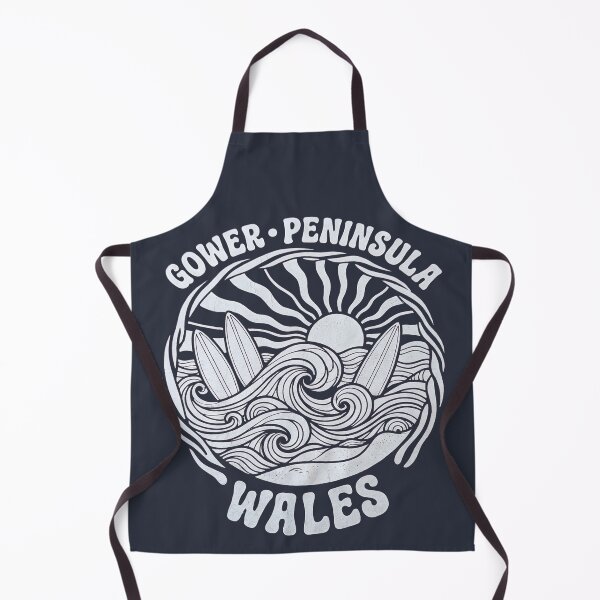 Item preview, Gower Peninsula • Wales • 70's surf vibe designed and sold by Applecrunch.
