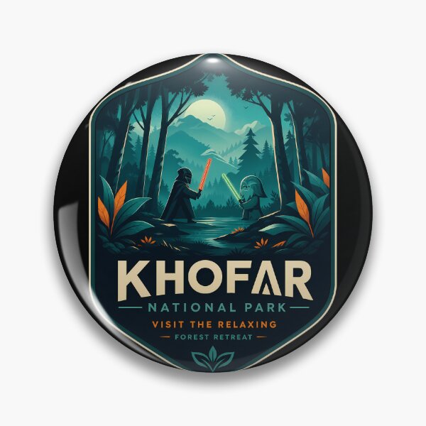 Item preview, Khofar National Park - Visit the Relaxing Forest Retreat!  designed and sold by FrontierCosmic.