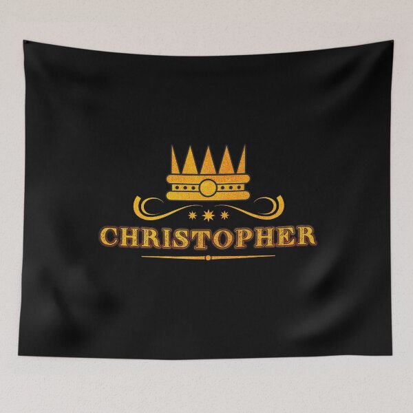 Item preview, Christopher Personalized Funny & Unique Custom Name Design for Men, Teens, and Boys designed and sold by Watsonarts.