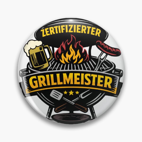 Item preview, Certified Grill Master – BBQ Gift designed and sold by Pommes im Bett.