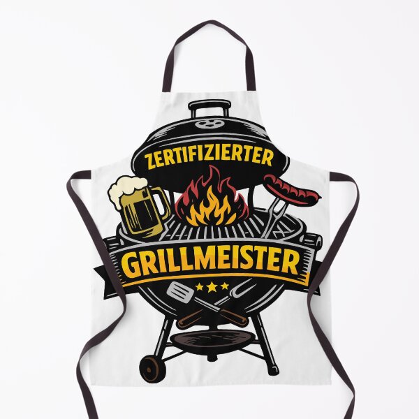 Item preview, Certified Grill Master – BBQ Gift designed and sold by Pommes im Bett.