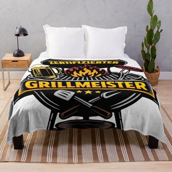 Item preview, Certified Grill Master – BBQ Gift designed and sold by Pommes im Bett.