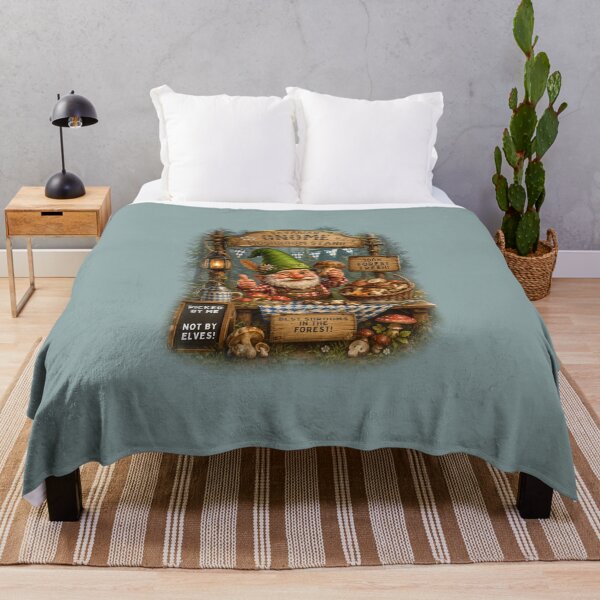 Item preview, Bavarian Gnome Mushroom Stand – Funny Forest Fantasy Vintage Design designed and sold by Alpine-Ink.