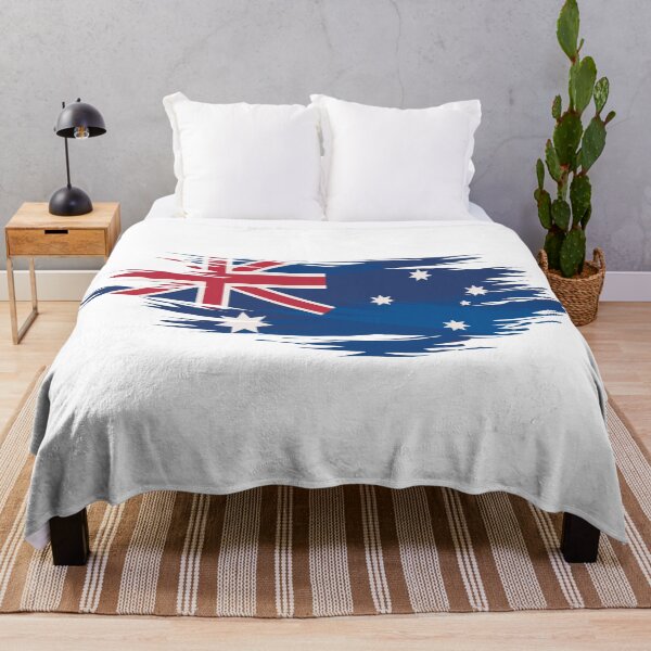 Item preview, Australian Flag Wavy Design designed and sold by Dimensionality.