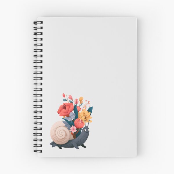 Item preview, Floral Snail designed and sold by bubblyrainbow.
