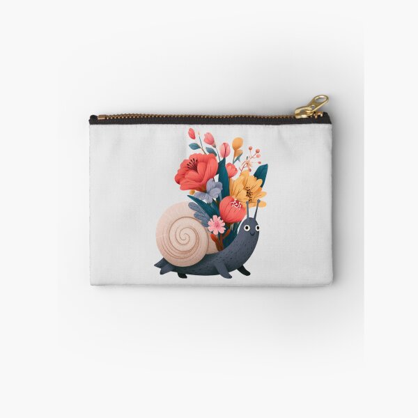 Item preview, Floral Snail designed and sold by bubblyrainbow.