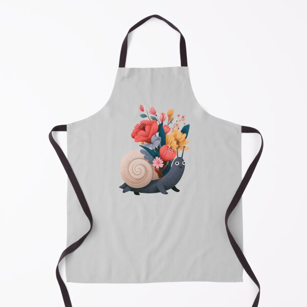 Item preview, Floral Snail designed and sold by bubblyrainbow.
