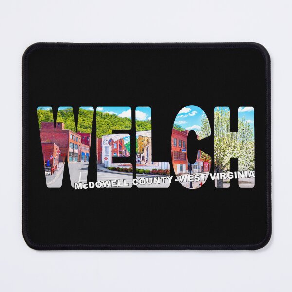 Item preview, WELCH McDowell County West Virginia - Coal City of Welch 1920s Mural designed and sold by Adam Gormley.