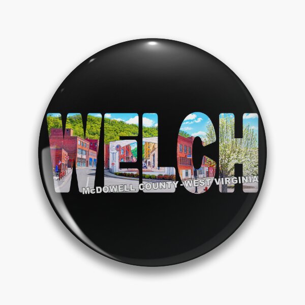 Item preview, WELCH McDowell County West Virginia - Coal City of Welch 1920s Mural designed and sold by Adam Gormley.