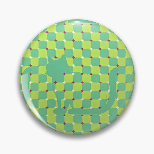 Item preview, Optical Illusion (Queasy for Cats) designed and sold by Cathedral of Curiosity.