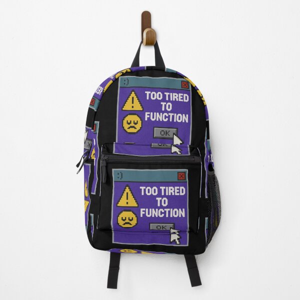 Item preview, Energy Depleted – Too Tired to Function designed and sold by Mad Factory Designs.