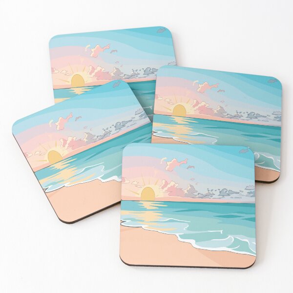 Item preview, Beach Scene  designed and sold by PopPucks.
