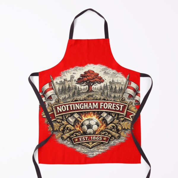 Item preview, Nottingham Forest Football Fan Graphic | Vintage Supporter Shirt | Est. 1865 | Red Tree Football Design designed and sold by GarnerSupplyCo.