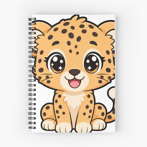 Item preview, Born To Stand Out Cute Kawaii Cheetah with Spots designed and sold by BoosterShop.