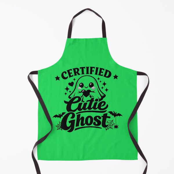 Item preview, Certified Cutie Ghost | Cute Kawaii Halloween Ghost with Bats & Spider Webs designed and sold by DesignHouse07.