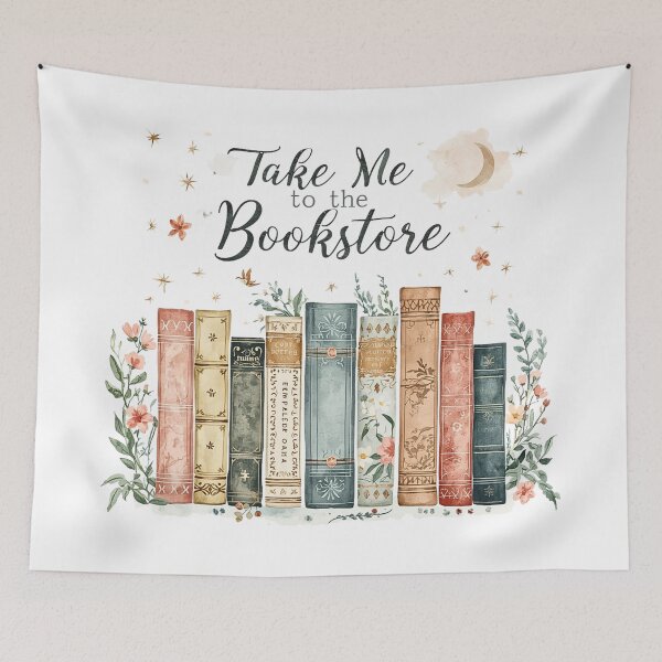 Item preview, Take Me to the Bookstore designed and sold by Bright Stone .